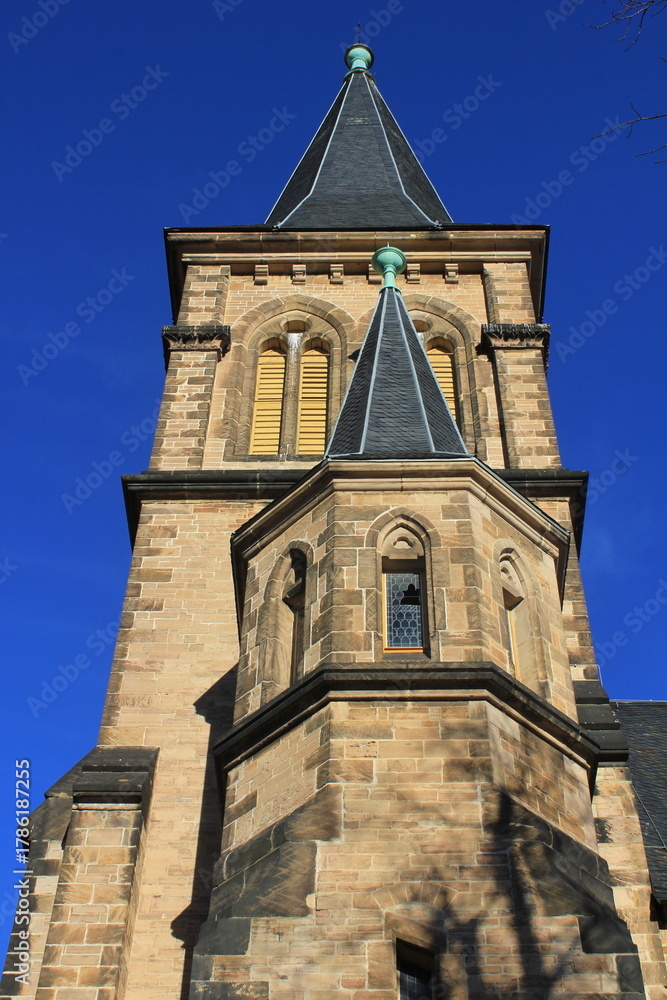 Obraz premium Wernigerode: St.-Sylvestri-Kirche (Sachsen-Anhalt)