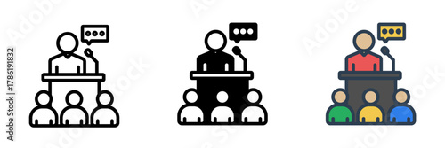 Public Speaking is the skill of delivering ideas confidently to audiences, improving persuasion and communication effectiveness.