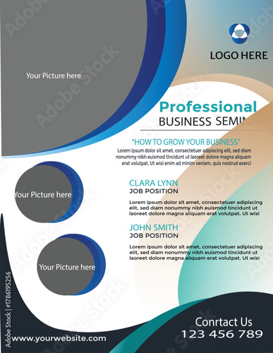 Professional Flyer Design | Modern Business & Event Promotional Template