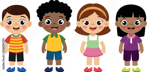 school friends illustration, classroom friendship artwork, student children cartoon, best friends vector, school kids design, friendship education art, cute classroom artwork, student group design, ha