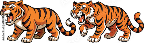 angry tiger illustration, wild animal artwork, tiger face vector, jungle wildlife design, predator animal drawing, roar tiger artwork, aggressive wildlife illustration, fierce tiger vector, nature big