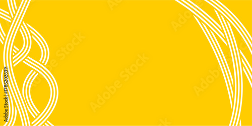 Abstract vector illustration with bright orange and yellow light, golden lines, and a dynamic wave pattern for a vibrant design banner or card template background