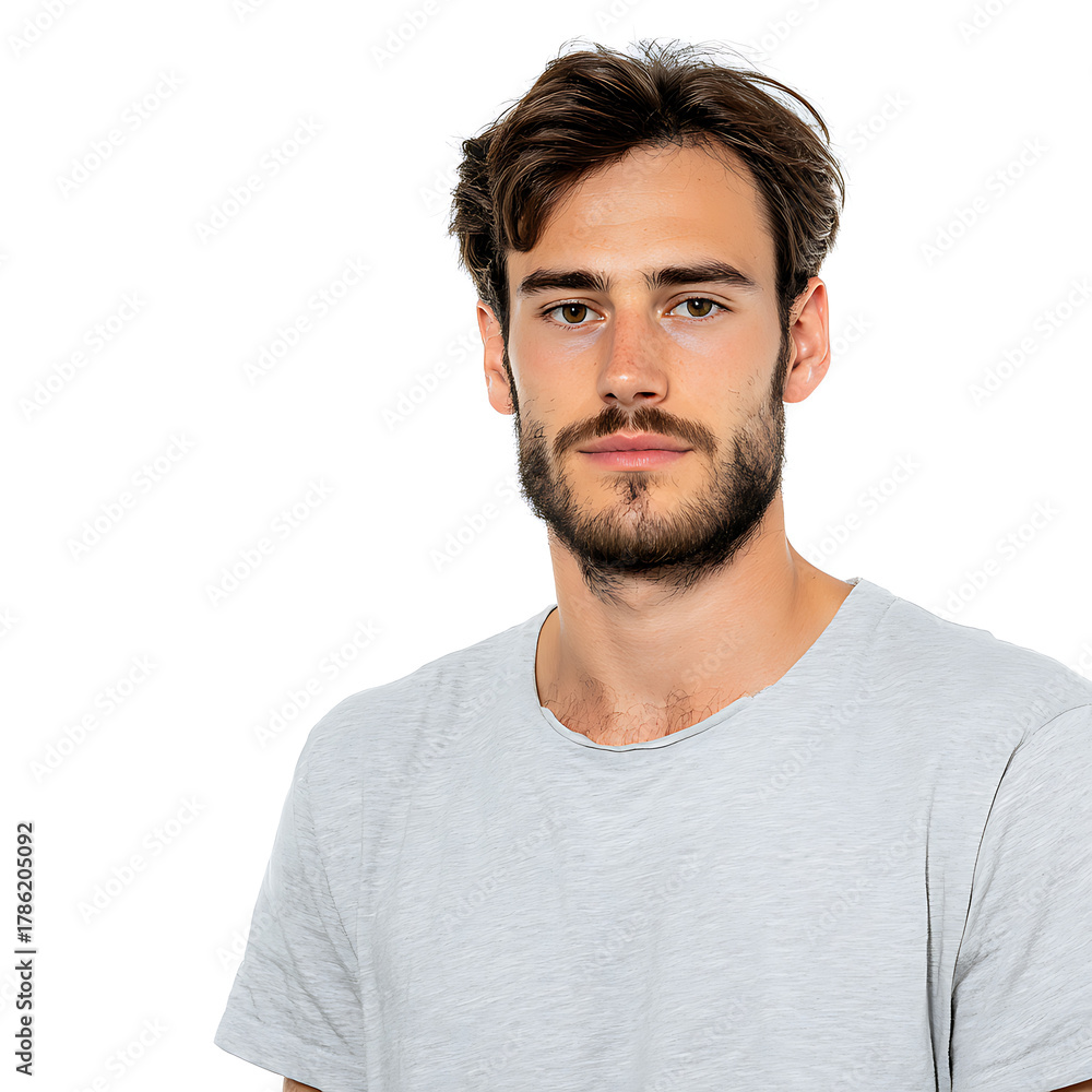Fototapeta premium French Young Man Professional Portrait