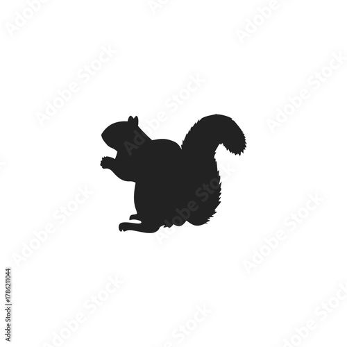 Squirrel Silhouette Vector