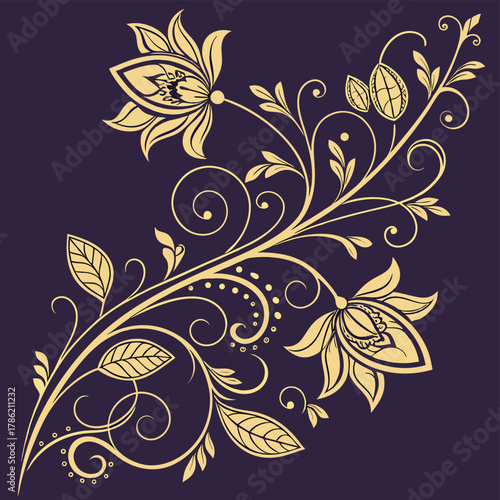 Floral Patten Vector Set