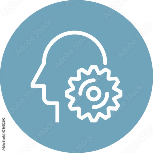 Modern administration flat line vector illustration icon design concept. Icon for mobile and web graphics. Flat symbol, logo creative concept. Simple and clean flat pictogram