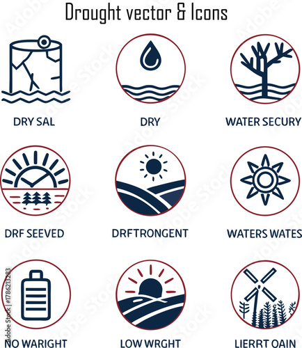 Icons Set & Vector Icons & Illustration