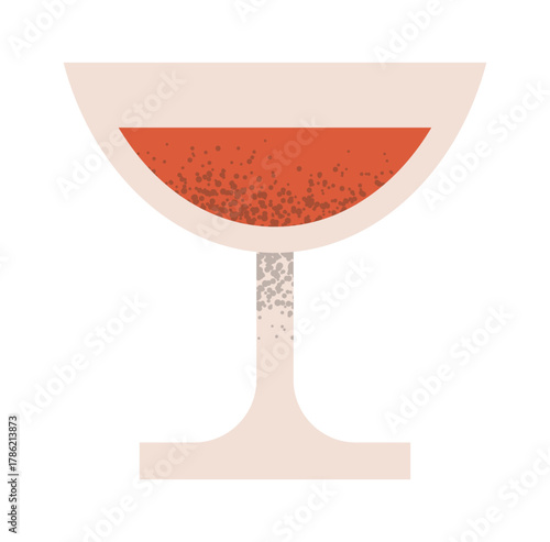 Valentines day cocktail romantic drink