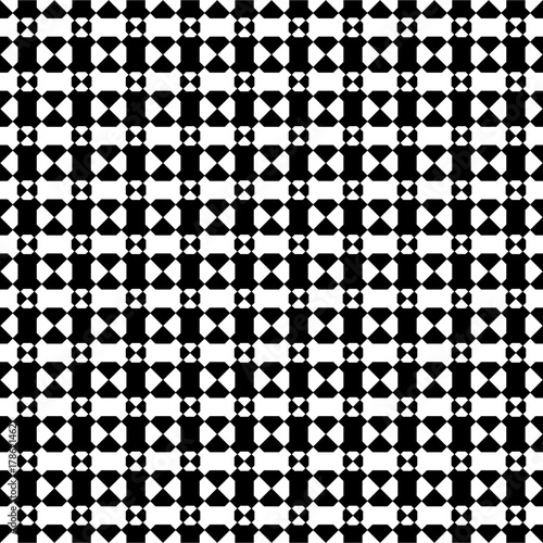 Seamless Geometric Grid Pattern