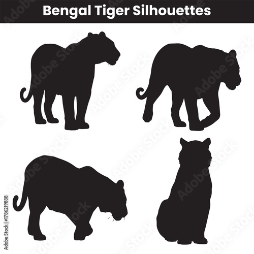 Bengal Tiger Silhouettes