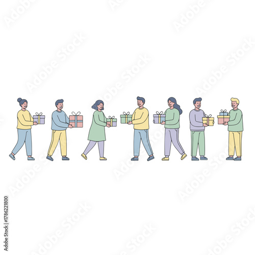 group of people holding hands