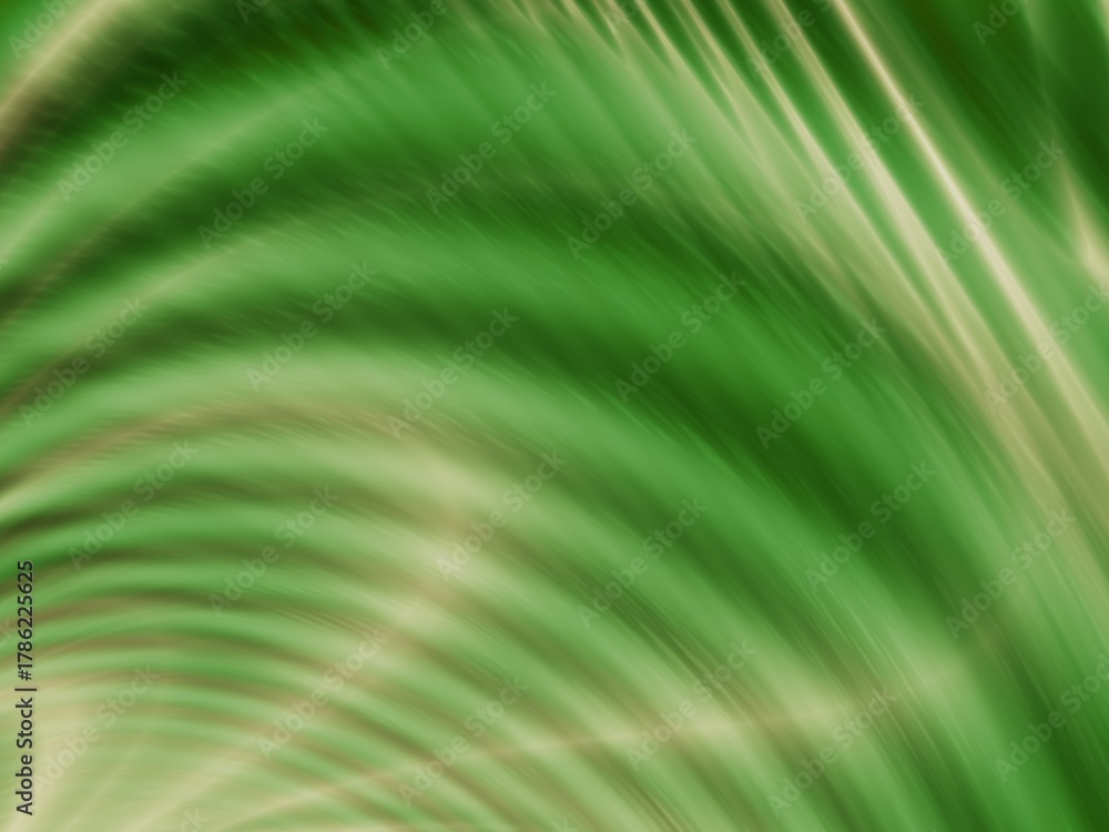 Obraz premium Leaf spring season green wave background