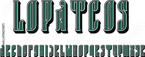 font lopatcos for your design