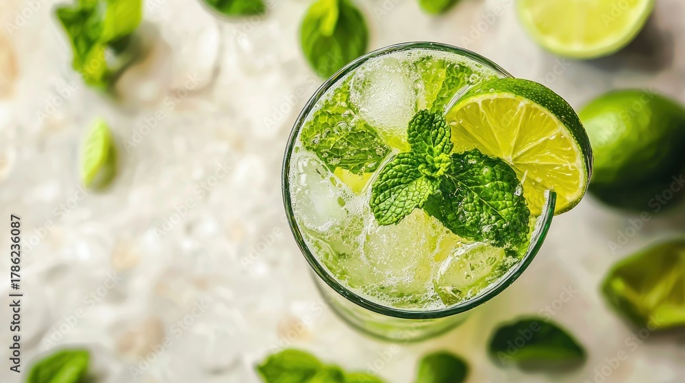 Fototapeta premium Mojito cocktail refreshment