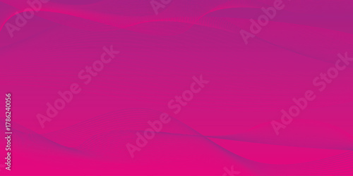 Abstract background with pink wavy lines. magenta wave background illustration. Curved wave. Abstract wave element for design