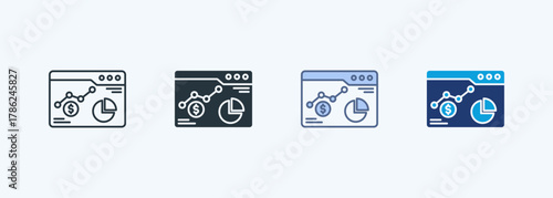 Online Analytic Multiple Style Icon Collection