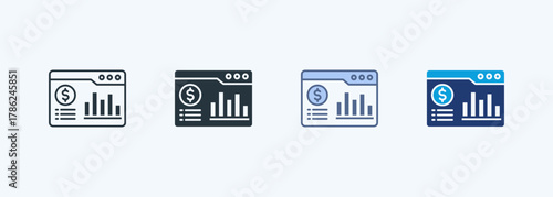 Forex Multiple Style Icon Collection