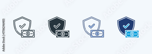 Money Shield Multiple Style Icon Collection