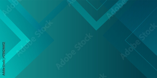 Abstract dark green geometric shape background. Dynamic shapes composition. Fit for presentation design. wallpapers, brochure, posters