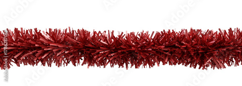 christmas decoration isolated on white