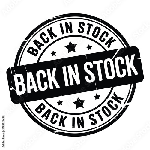 Back in stock stamp notification for retail and e commerce
