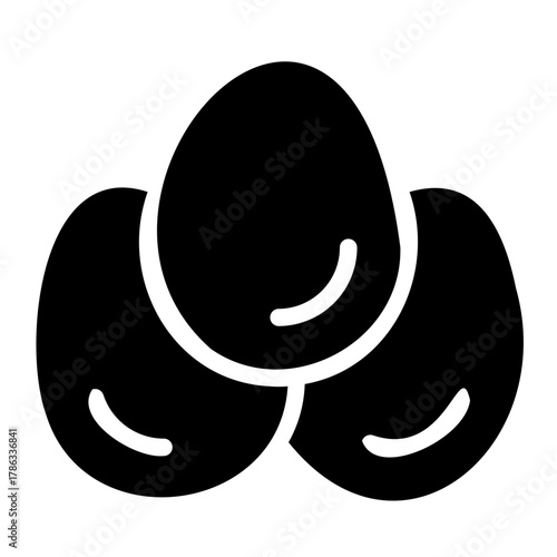 eggs glyph icon