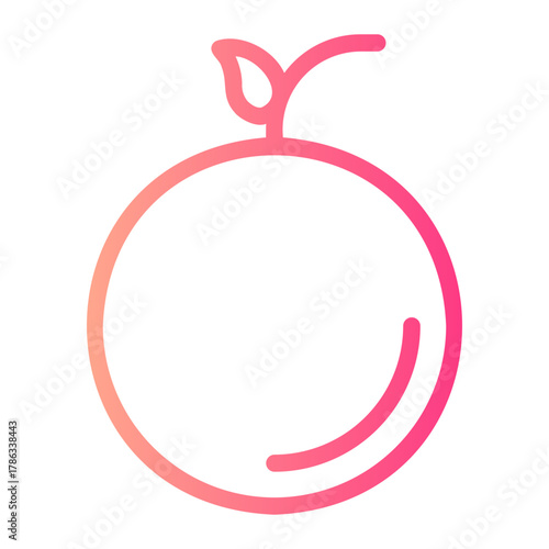orange gradient icon