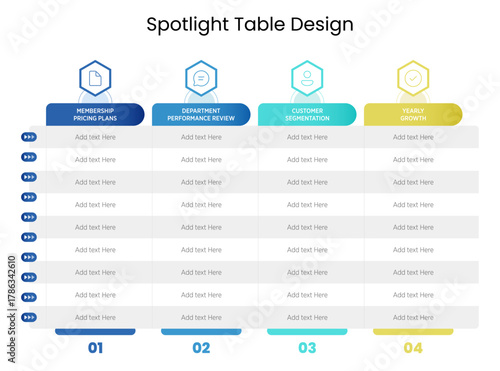 A presentation spotlight table uses smart lighting to highlight important areas. It looks stylish and works well, with adjustable lights that save energy. Perfect for modern spaces