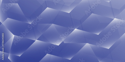 Modern abstract blue background with glowing geometric art nice modern simple