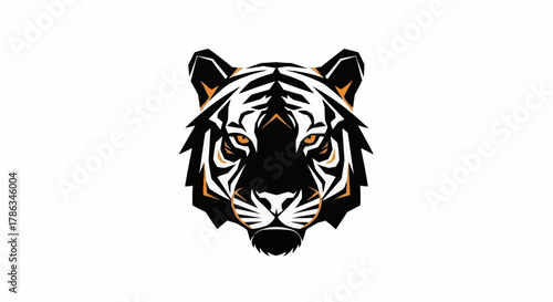 Animal Logo Vector Set, Wildlife Mascot Silhouette, Animal Head Illustration Design
