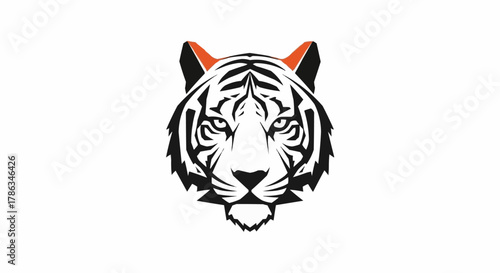 Animal Logo Vector Set, Wildlife Mascot Silhouette, Animal Head Illustration Design
