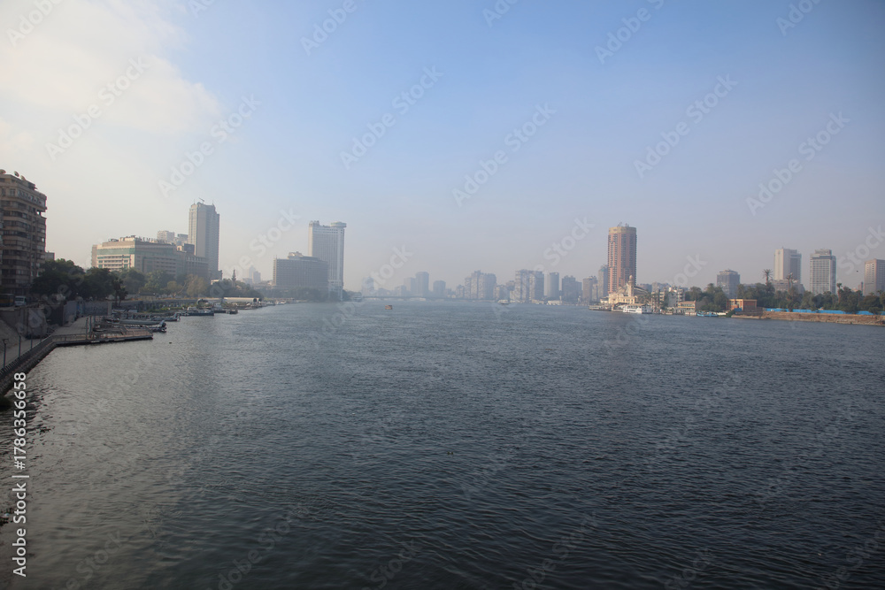 Fototapeta premium General View of the Nile