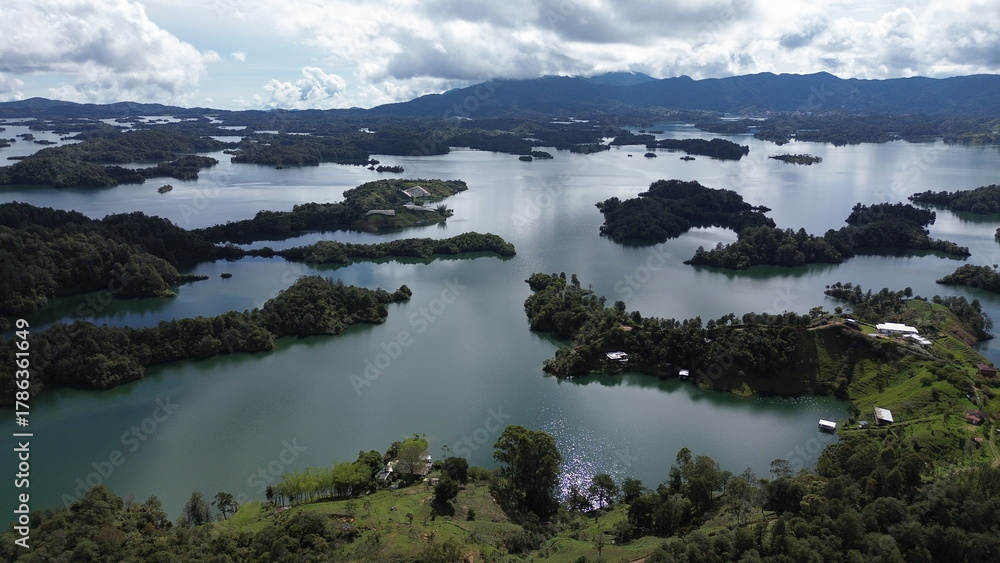 Fototapeta premium Represa de Guatapé