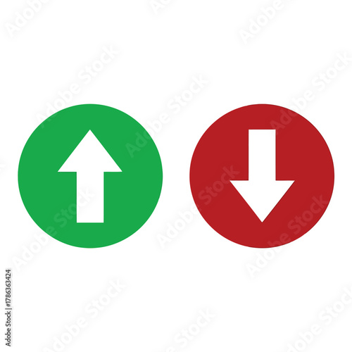 Up and down arrows