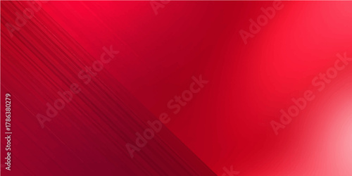 Abstract red texture design background with gold line holiday pattern for Christmas and Valentine card banner