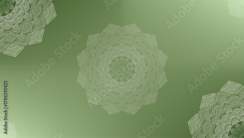 Mandala Background - Gradient round mandala .Hand Made design by vishal Singh. Christmas Fest