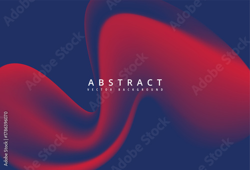 Abstract vector background with red and blue gradient mesh, creating a visually appealing and modern design for various creative projects and presentations