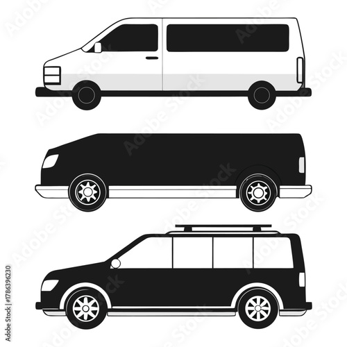 Car icon set. car vector icon. 