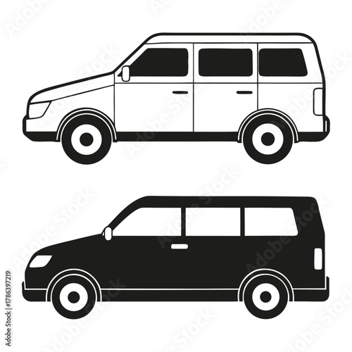 Car icon set. car vector icon. 