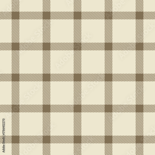 Elegant plaid pattern with a muted color palette. Ideal for backgrounds, textiles, or designs needing a touch of classic style. Seamless, versatile, and timeless.