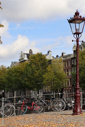 bicycles in amsterdam