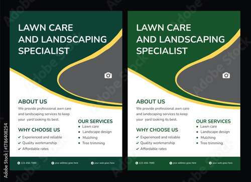 flier, lawn, advertisement, booklet, layout, service, marketing, leaflet, template, landscaping, promotion, care, design, poster, advert, presentation, corporate, maintenance, cover, illustration, law