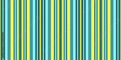 Vibrant vertical stripes in teal, yellow, and green create a dynamic, modern pattern.  Perfect for backgrounds, website banners, textiles, or any project needing a fresh, energetic design.