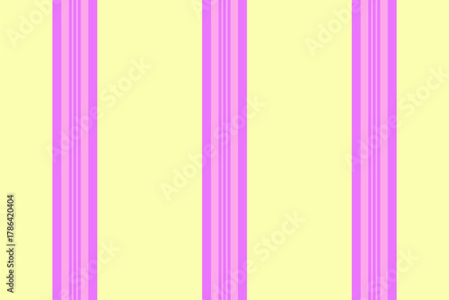 Pastel stripes in pink and yellow create a cheerful background. Perfect for designs requiring a bright, playful, and modern aesthetic. Versatile for web, print, or textile projects.