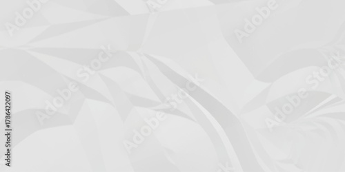 Abstract canvas cream kraft crumpled paper, and white wrinkled crease vector blur paper. 