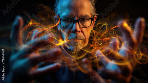 Portrait of craftsman with ...