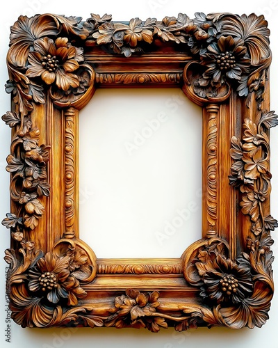 Decorative frame for vintage Renaissance photography