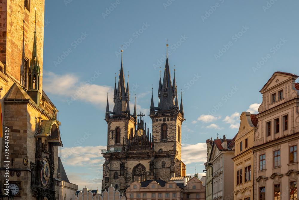 Fototapeta premium Day Light view at Prague