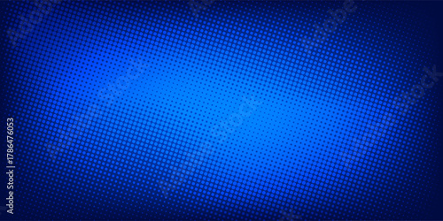 Dot blue pattern screen led light gradient texture background. Abstract technology big data digital background