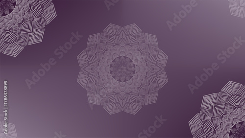 Mandala Background - Gradient round mandala .Hand Made design by vishal Singh. Christmas Fest